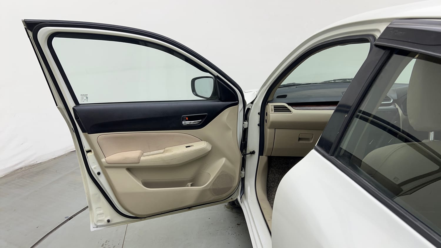 Used 2017 Maruti Suzuki Dzire VXi Petrol Manual interior LEFT FRONT DOOR OPEN VIEW