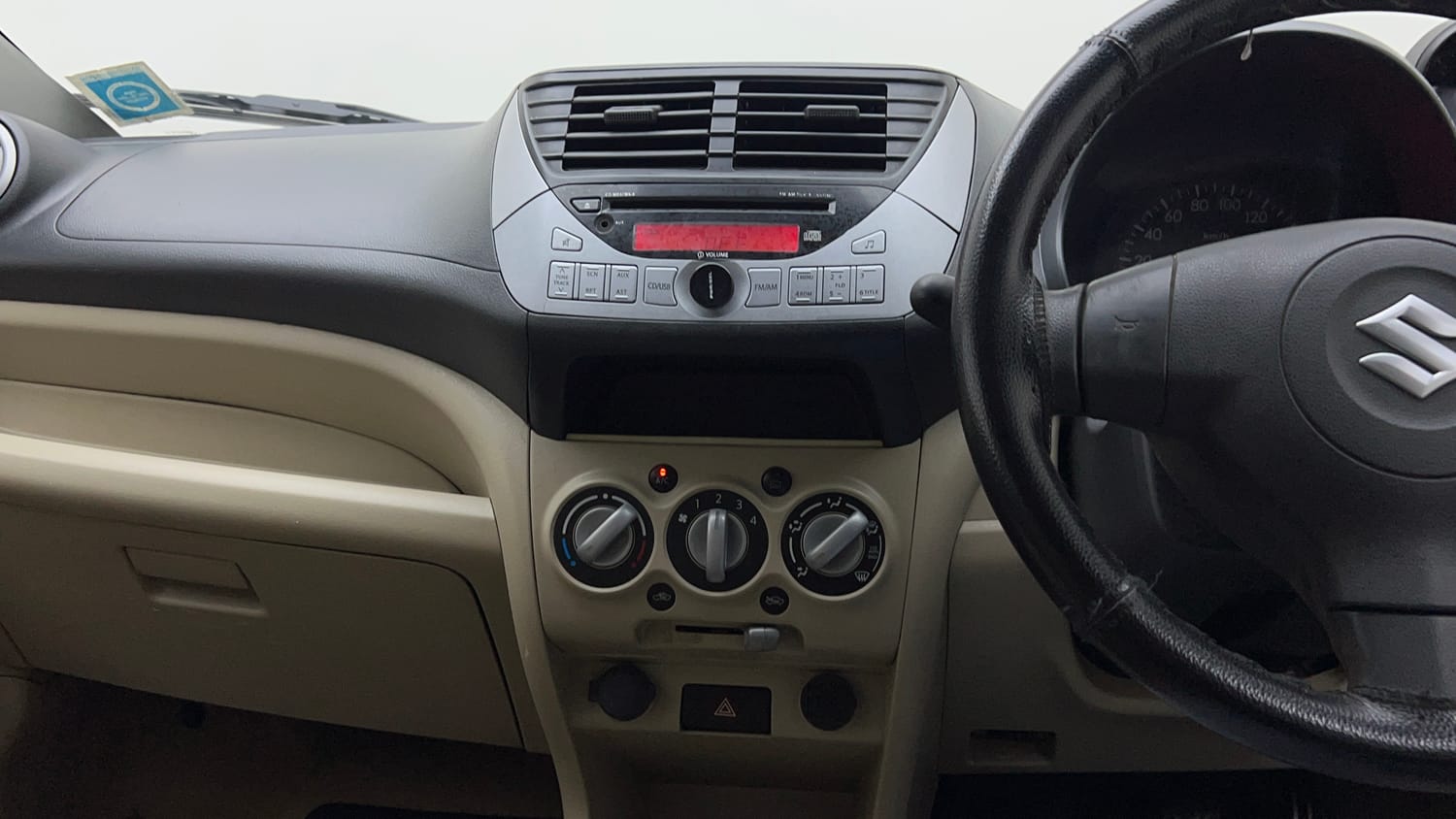 Used 2013 Maruti Suzuki A-Star ZXI Petrol Manual interior MUSIC SYSTEM & AC CONTROL VIEW