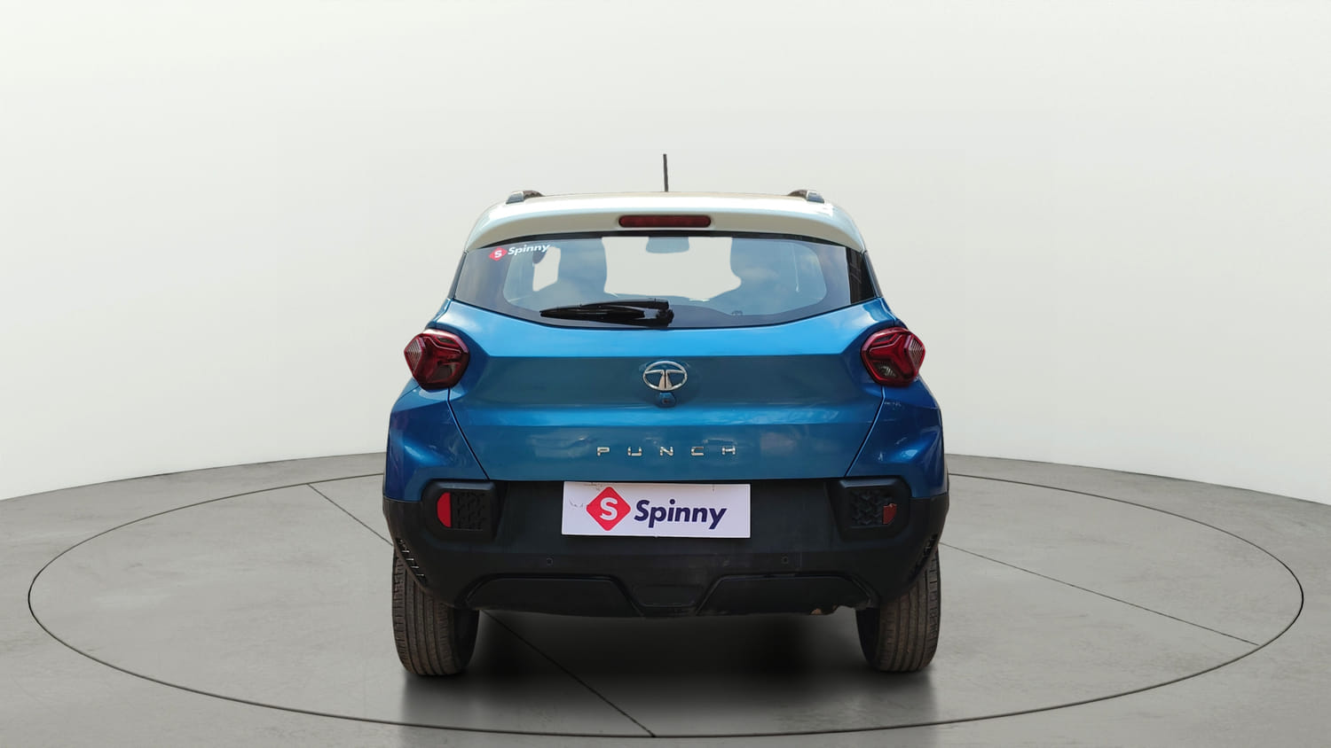Used 2025 Tata Punch Creative Dual Tone Petrol Manual exterior BACK VIEW