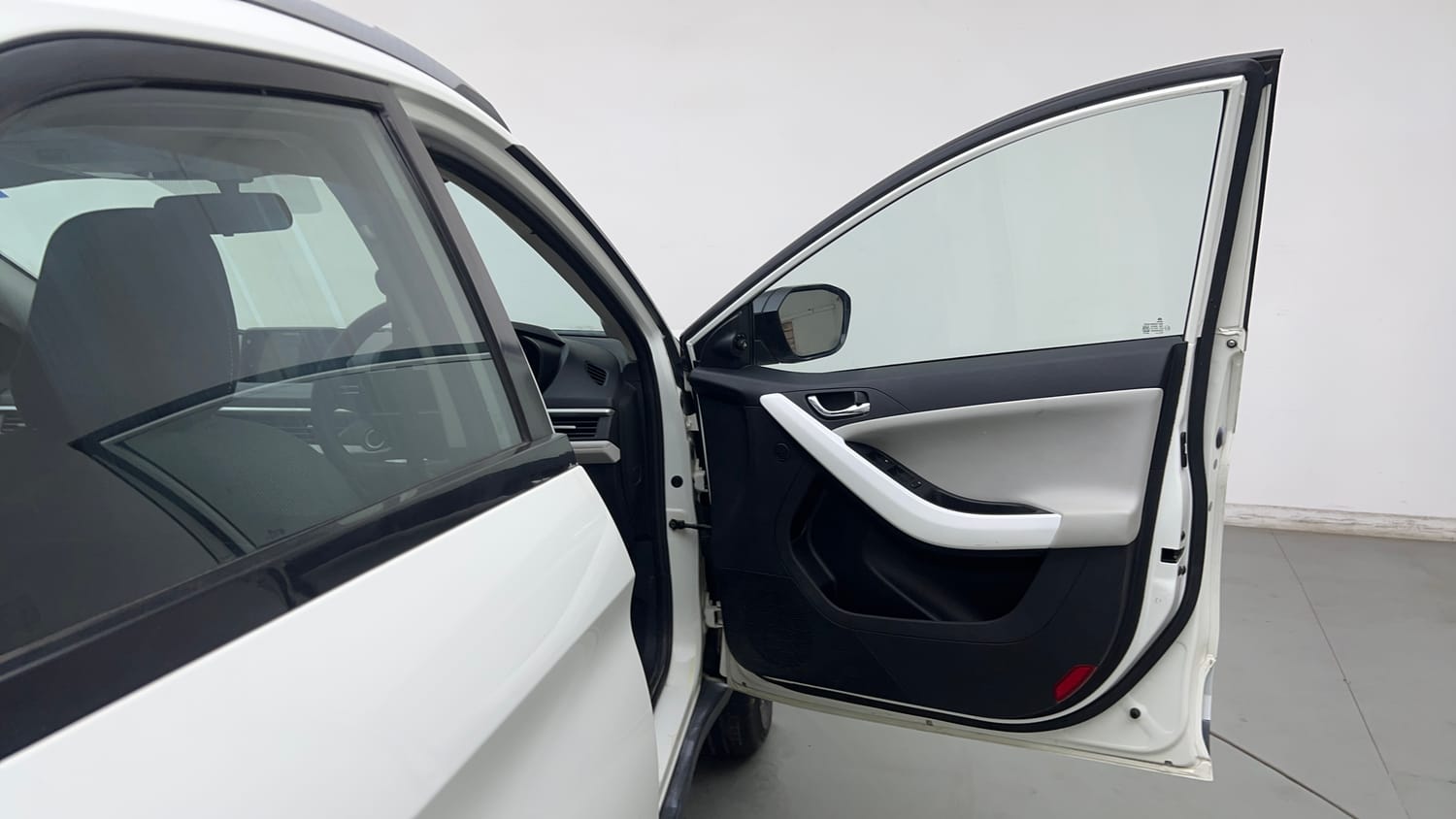 Used 2023 Tata Nexon Creative 1.2 Revotron Petrol 6MT Petrol Manual interior RIGHT FRONT DOOR OPEN VIEW
