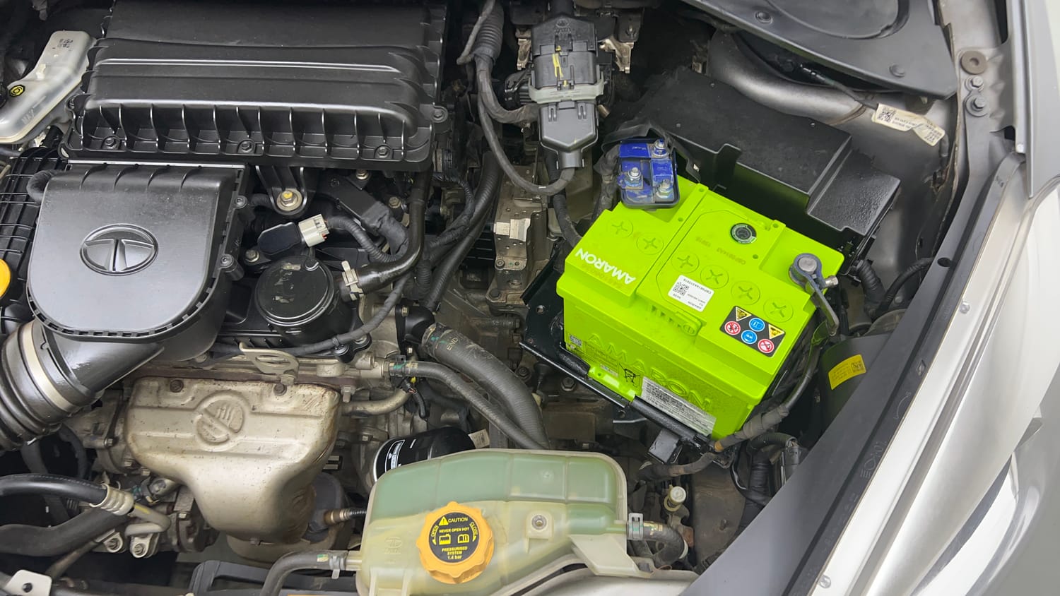 Used 2019 Tata Tiago Revotron XZA Petrol Automatic engine ENGINE LEFT SIDE VIEW