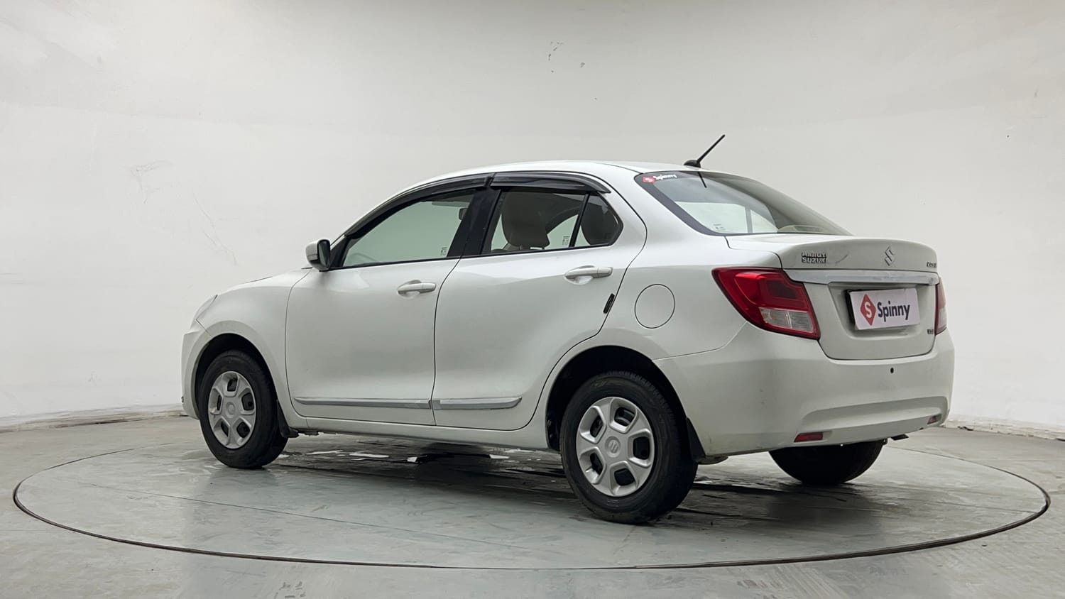 Used 2017 Maruti Suzuki Dzire VXi Petrol Manual exterior LEFT REAR CORNER VIEW
