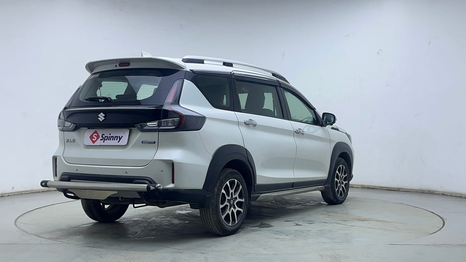 Used 2022 Maruti Suzuki XL6 Alpha MT Petrol Petrol Manual exterior RIGHT REAR CORNER VIEW