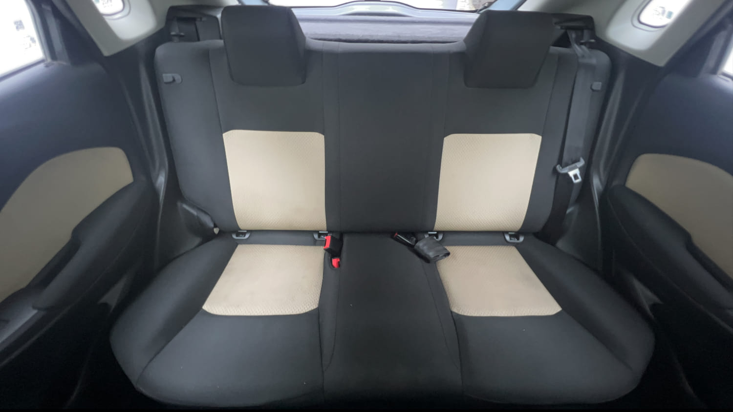 Used 2023 Toyota Glanza S AMT Petrol Automatic interior REAR SEAT CONDITION VIEW