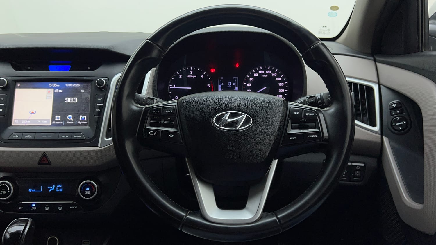 Used 2019 Hyundai Creta SX 1.6 AT CRDi Diesel Automatic interior STEERING VIEW