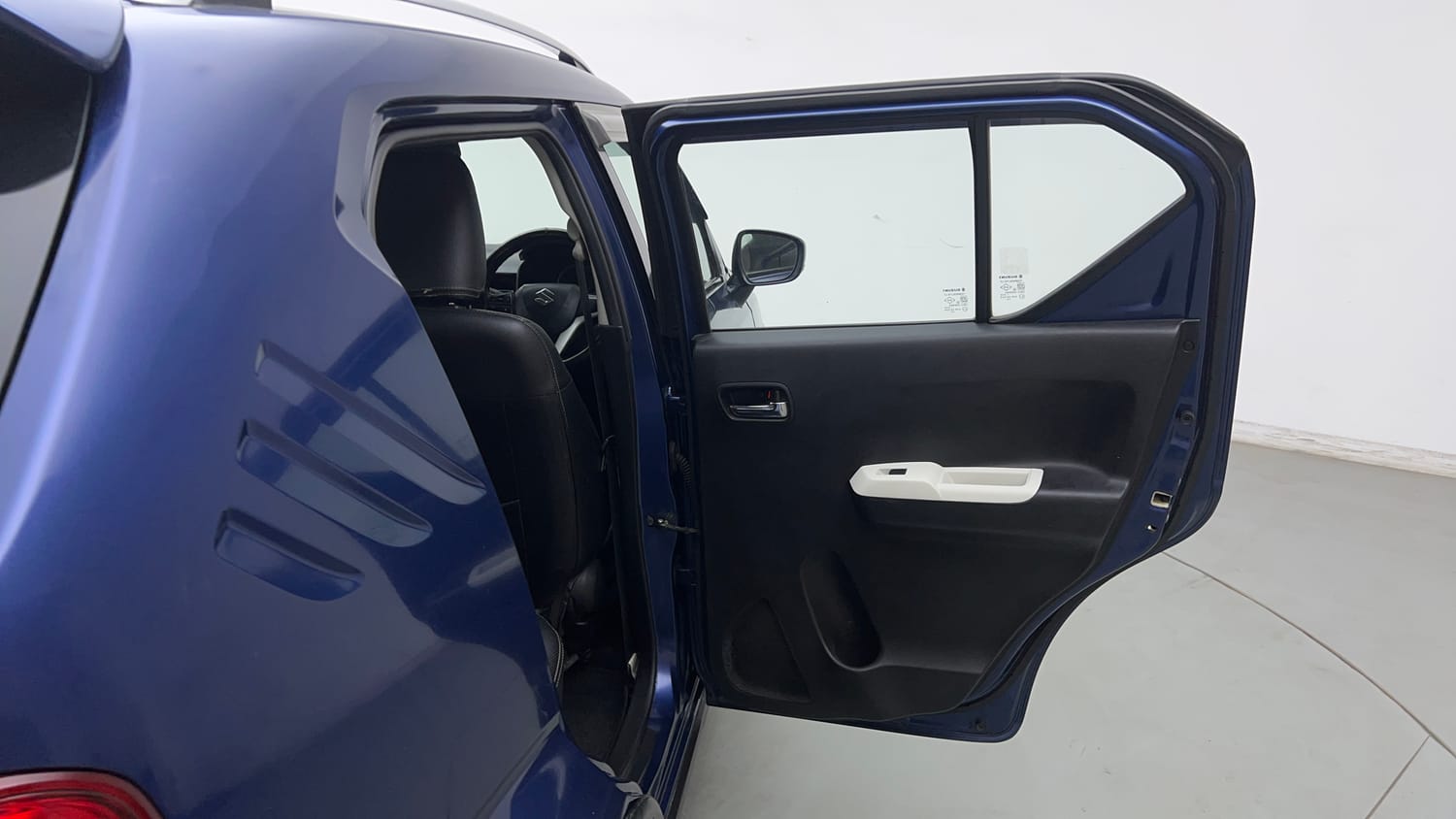 Used 2020 Maruti Suzuki Ignis Zeta 1.2 MT Petrol Manual interior RIGHT REAR DOOR OPEN VIEW