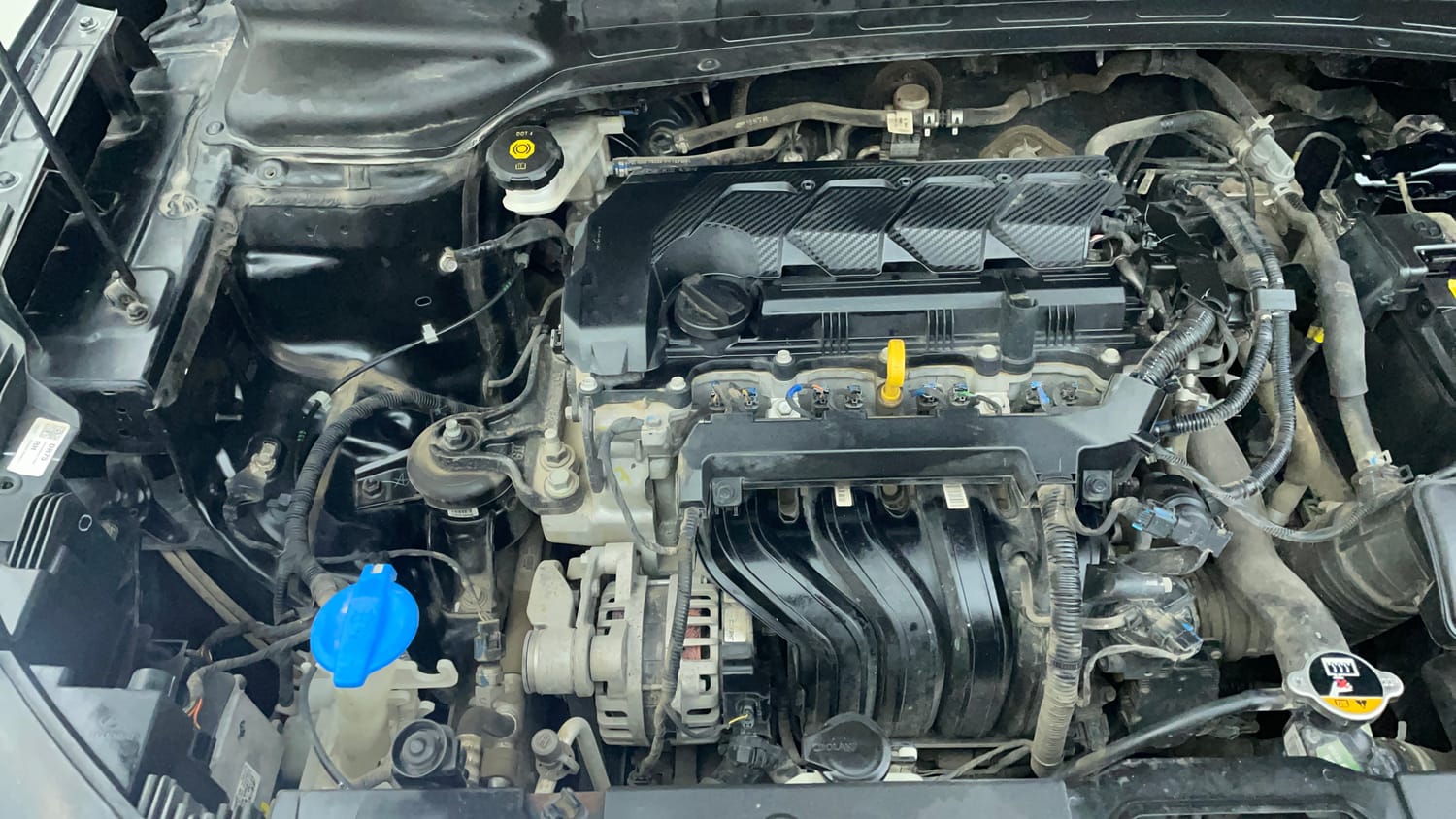 Used 2024 Hyundai Creta 1.5 MPi Petrol MT S Petrol Manual engine ENGINE RIGHT SIDE VIEW