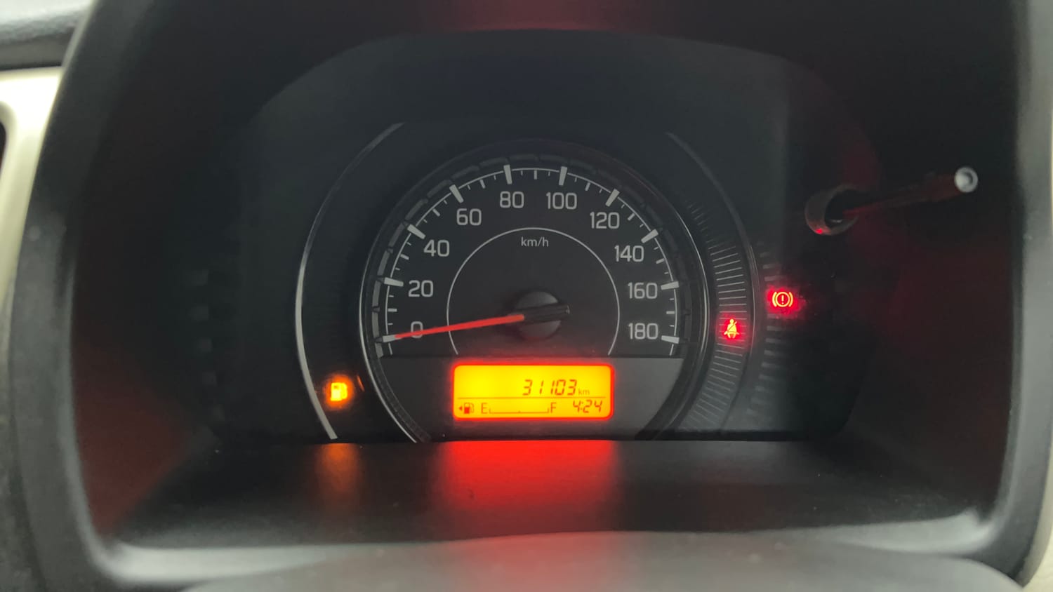 Used 2022 Maruti Suzuki Wagon R 1.0 VXi (O) 1.0 Petrol Manual interior CLUSTERMETER VIEW