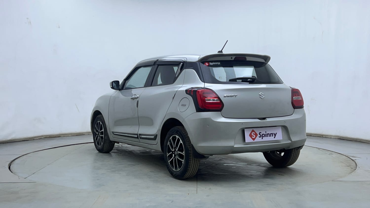 Used 2023 Maruti Suzuki Swift ZXi Plus AMT Petrol Automatic exterior LEFT REAR CORNER VIEW