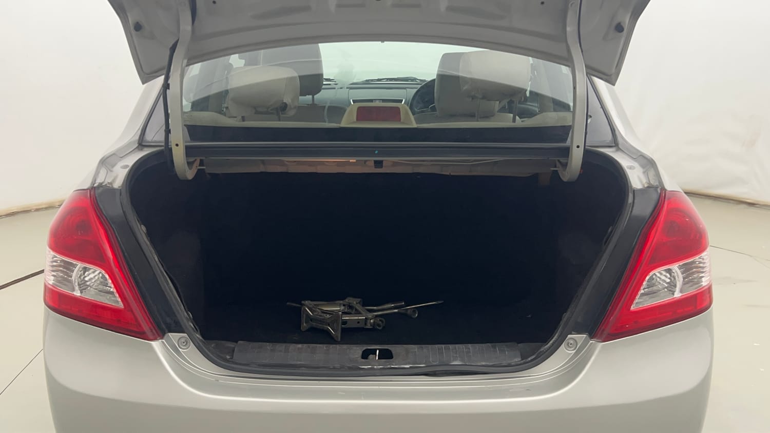 Used 2014 Maruti Suzuki Swift Dzire VXI Petrol Manual interior DICKY INSIDE VIEW
