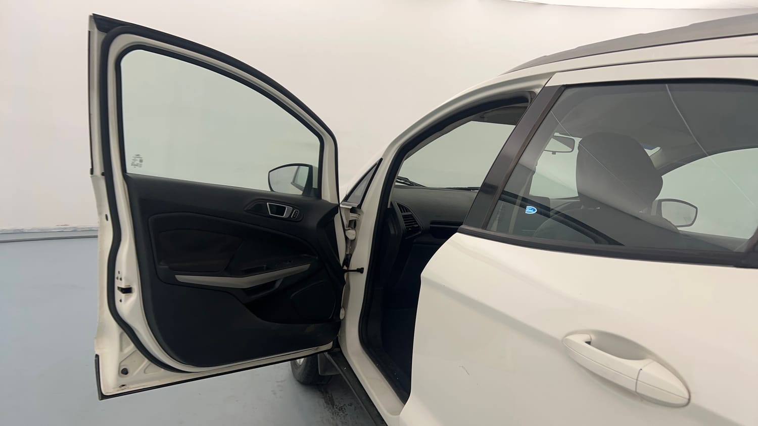 Used 2017 Ford EcoSport Titanium 1.5L Ti-VCT Petrol Manual interior LEFT FRONT DOOR OPEN VIEW