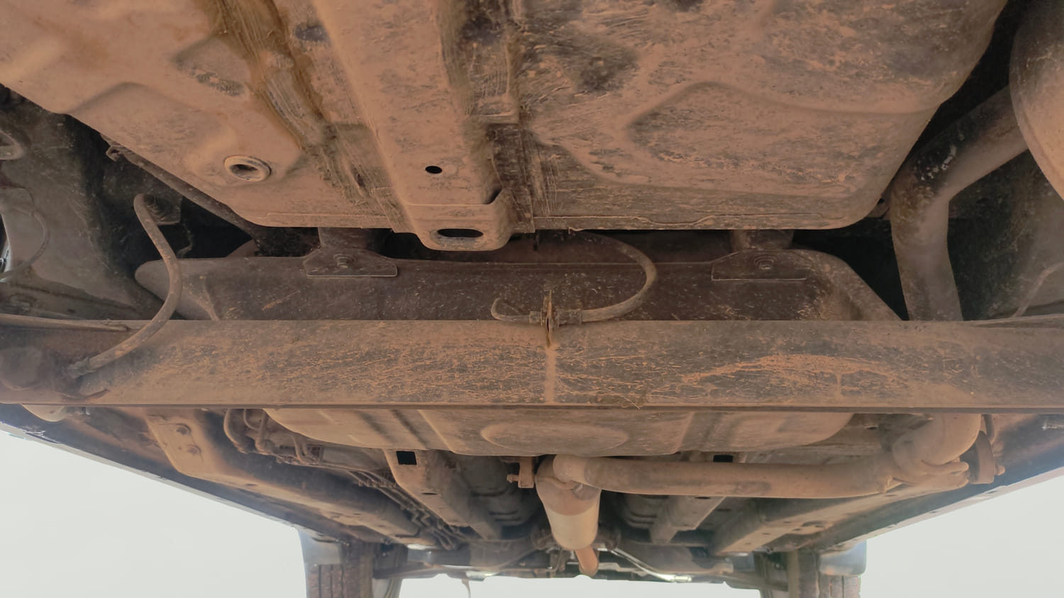 Used 2017 Tata Nexon XZ Plus Diesel Diesel Manual extra REAR UNDERBODY VIEW (TAKEN FROM REAR)