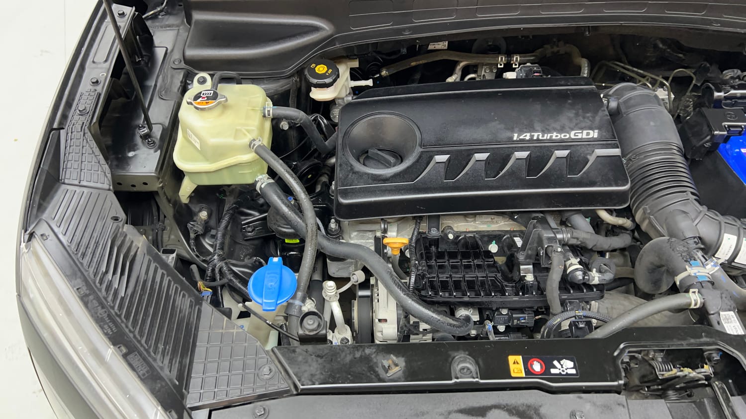Used 2020 Hyundai Creta SX (O) 1.4 Turbo 7 DCT Petrol Automatic engine ENGINE RIGHT SIDE VIEW