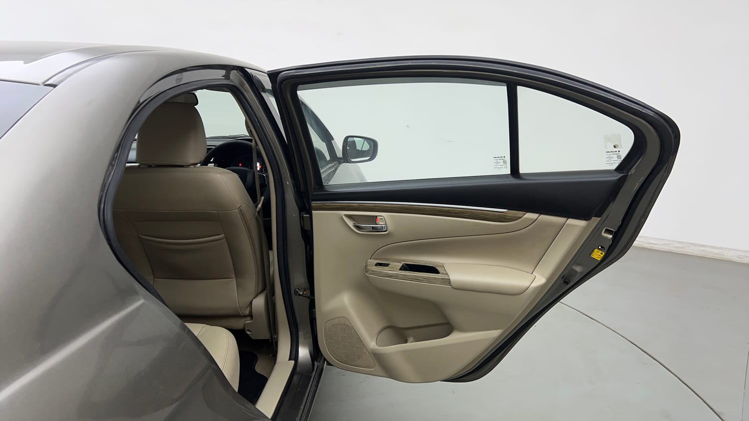 Used 2020 Maruti Suzuki Ciaz Alpha 1.5 AT Petrol Automatic interior RIGHT REAR DOOR OPEN VIEW