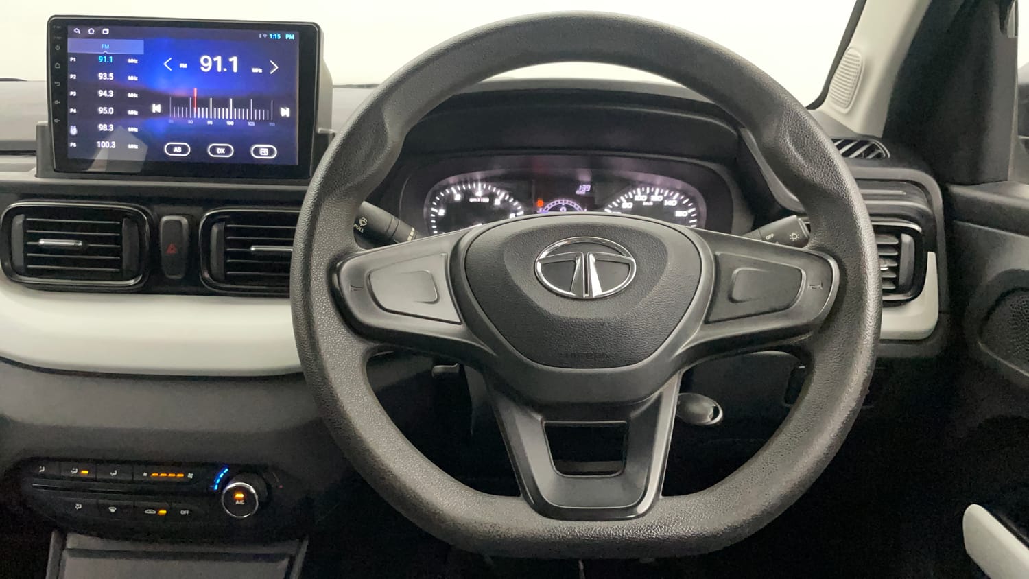 Used 2021 Tata Punch Pure MT Petrol Manual interior STEERING VIEW
