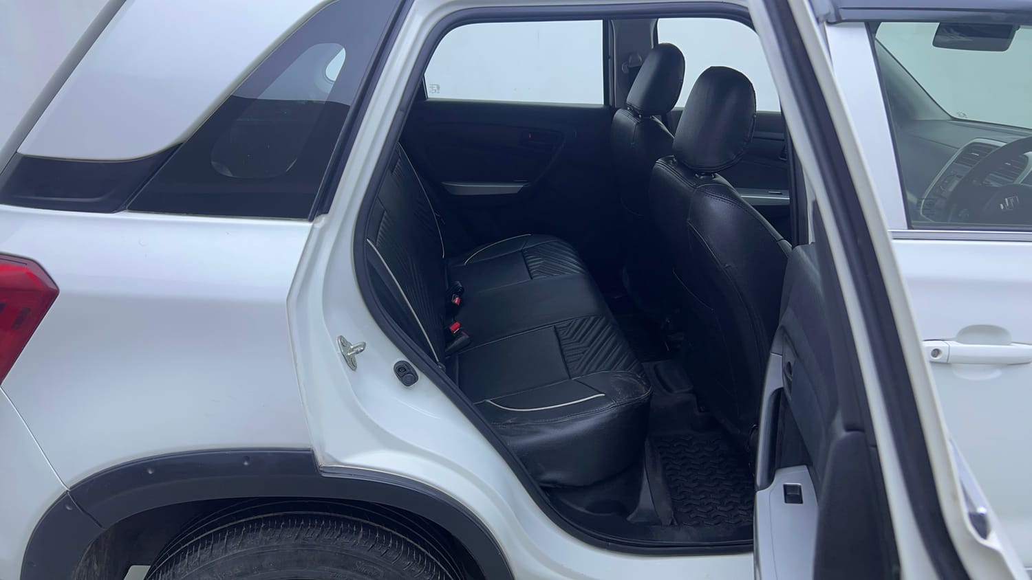Used 2021 maruti-suzuki Vitara Brezza LXi Petrol Manual interior RIGHT SIDE REAR DOOR CABIN VIEW