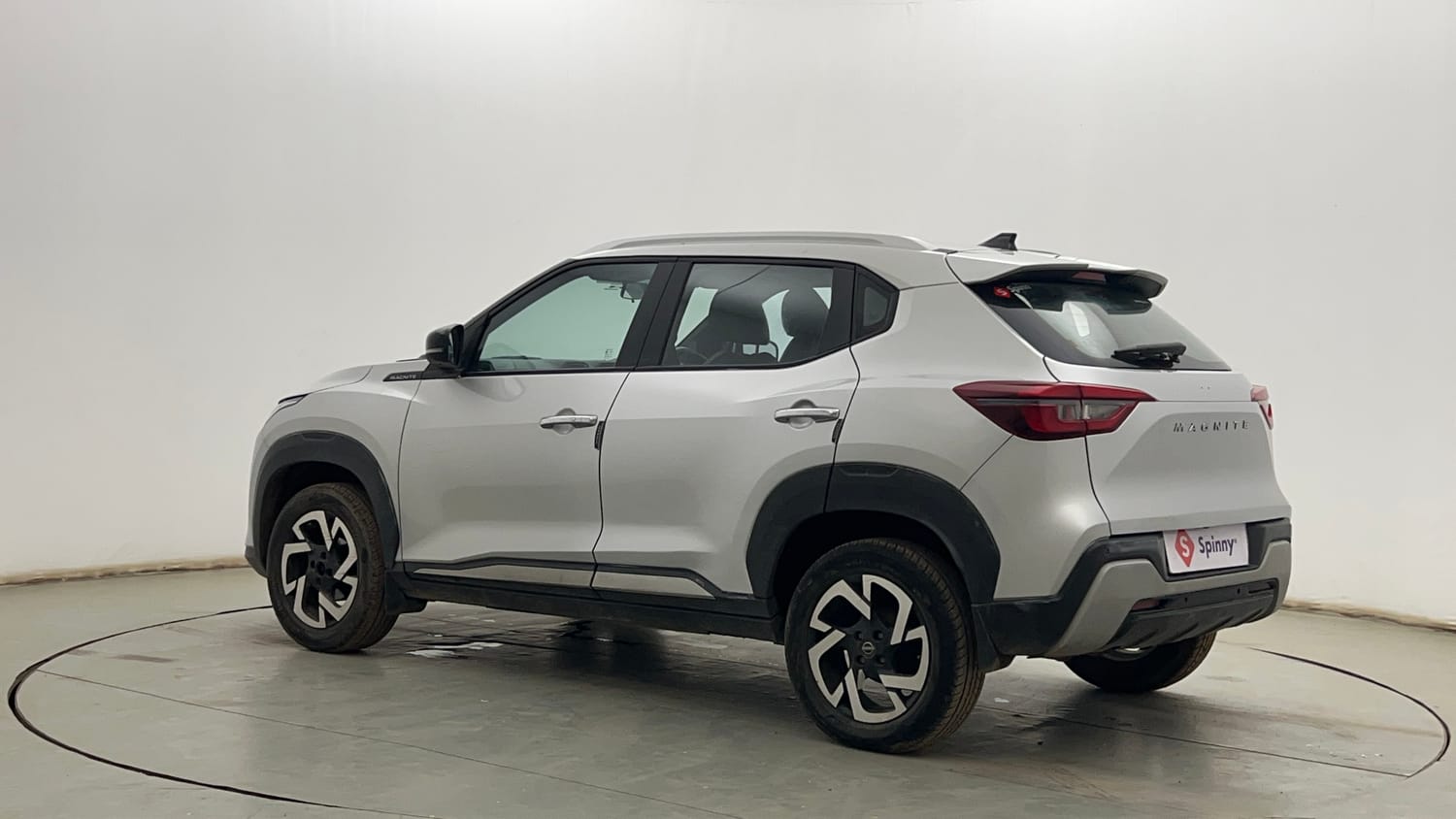 Used 2021 Nissan Magnite XV Petrol Manual exterior LEFT REAR CORNER VIEW