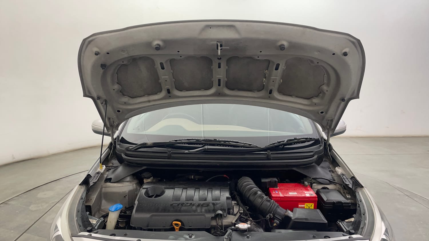 Used 2018 Hyundai Elite i20 Asta 1.4 CRDI Diesel Manual engine ENGINE & BONNET OPEN FRONT VIEW