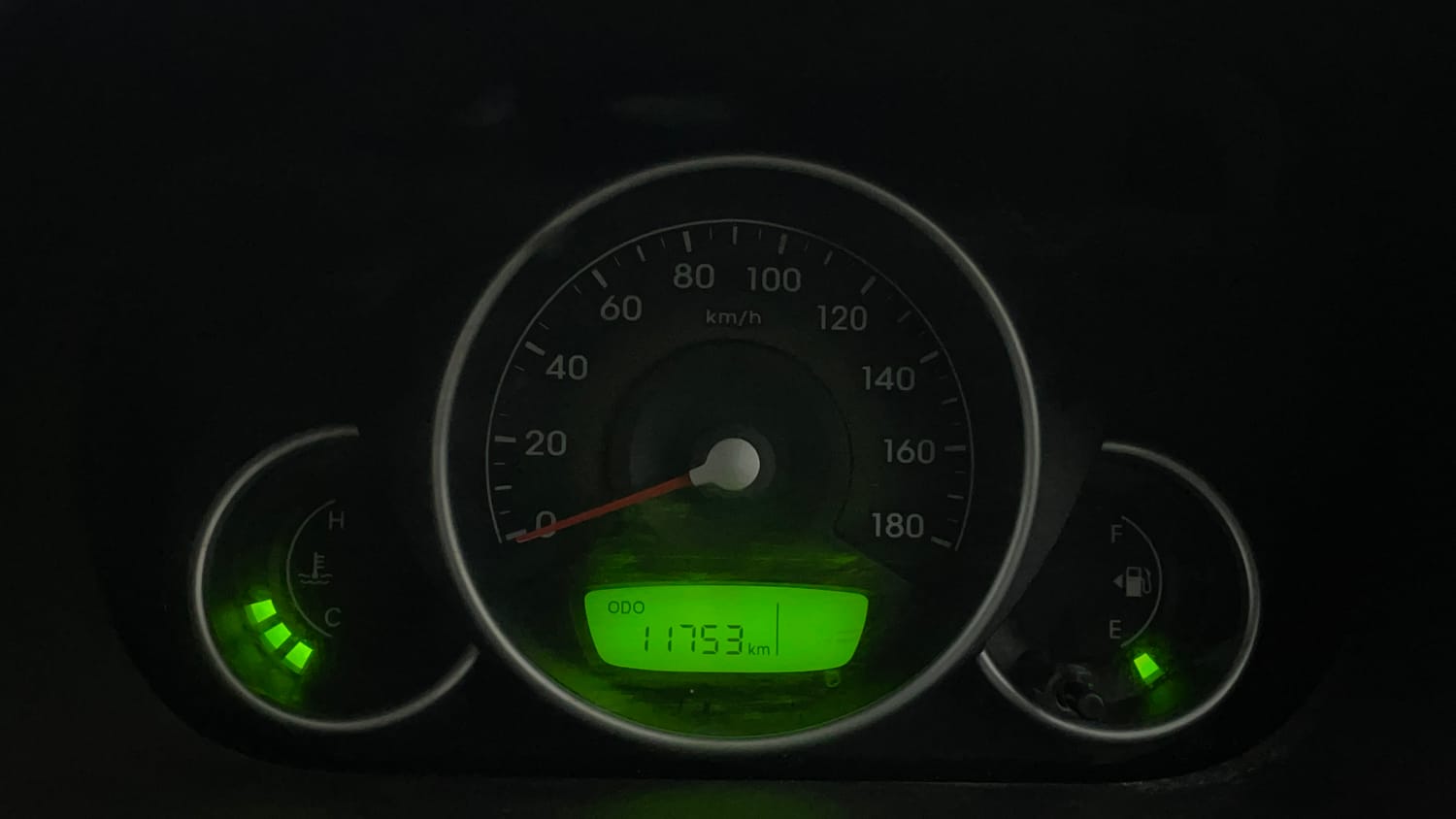 Used 2014 Hyundai Eon Magna Petrol Manual interior CLUSTERMETER VIEW