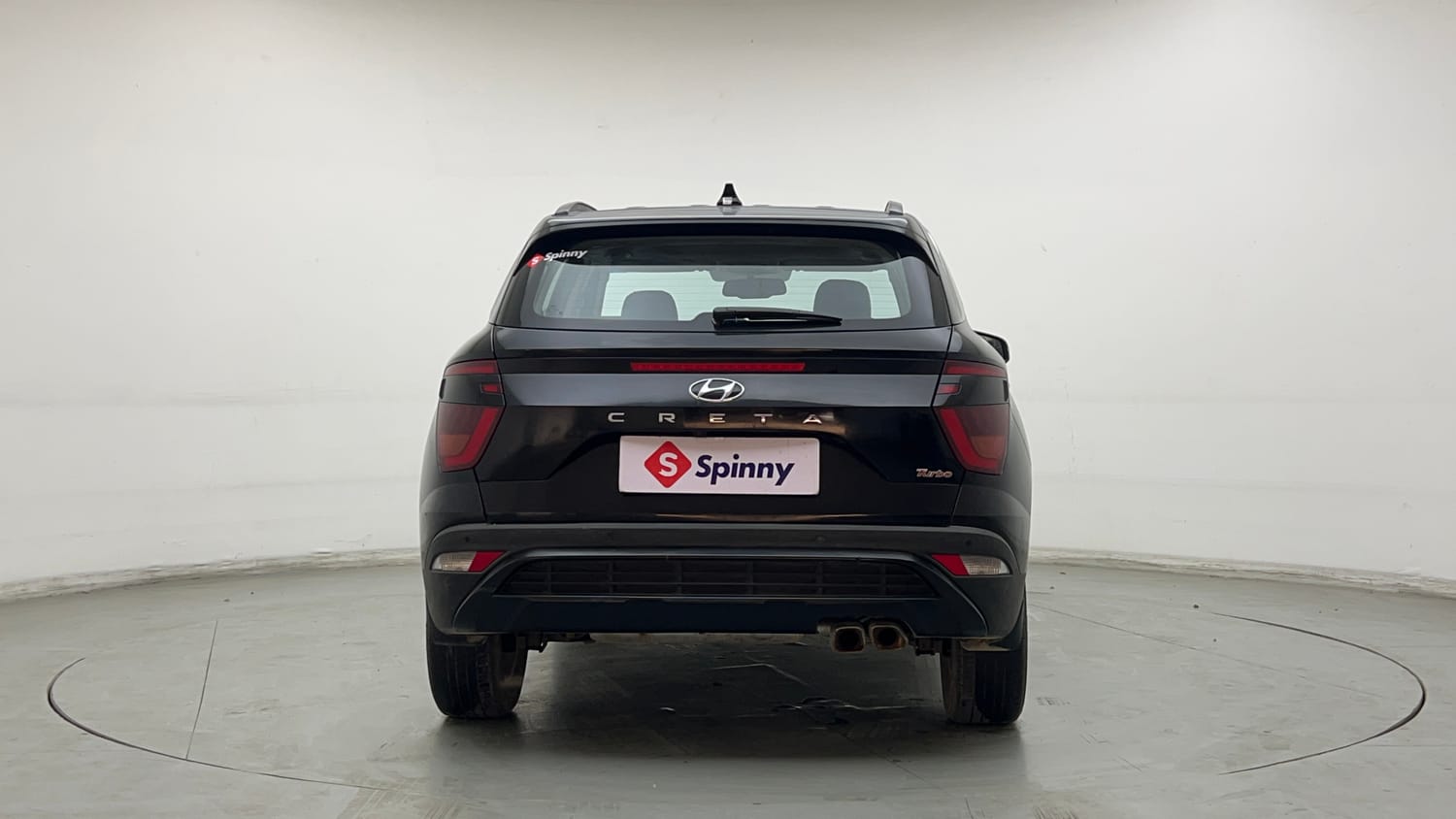 Used 2020 Hyundai Creta SX (O) 1.4 Turbo 7 DCT Petrol Automatic exterior BACK VIEW