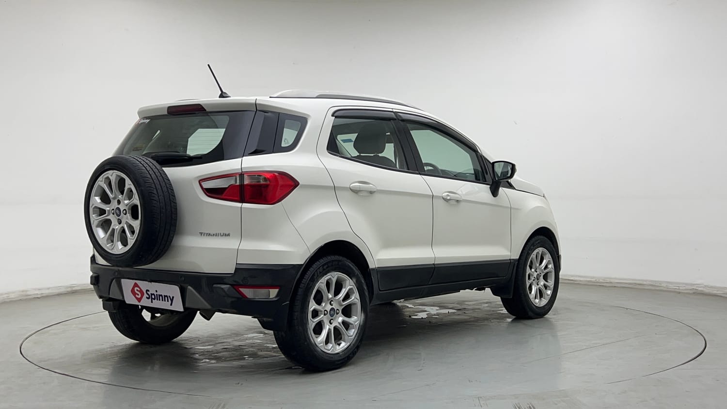 Used 2018 Ford EcoSport Titanium + 1.5L Ti-VCT Petrol Manual exterior RIGHT REAR CORNER VIEW