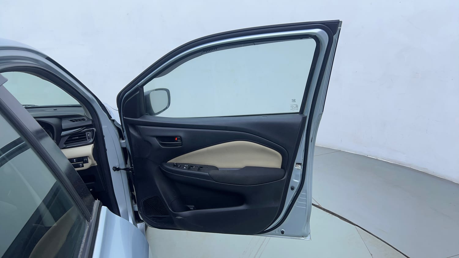 Used 2023 Toyota Glanza S AMT Petrol Automatic interior RIGHT FRONT DOOR OPEN VIEW