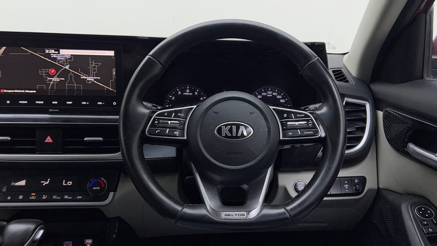 Used 2021 kia Seltos HTX IVT 1.5 Petrol Automatic interior STEERING VIEW