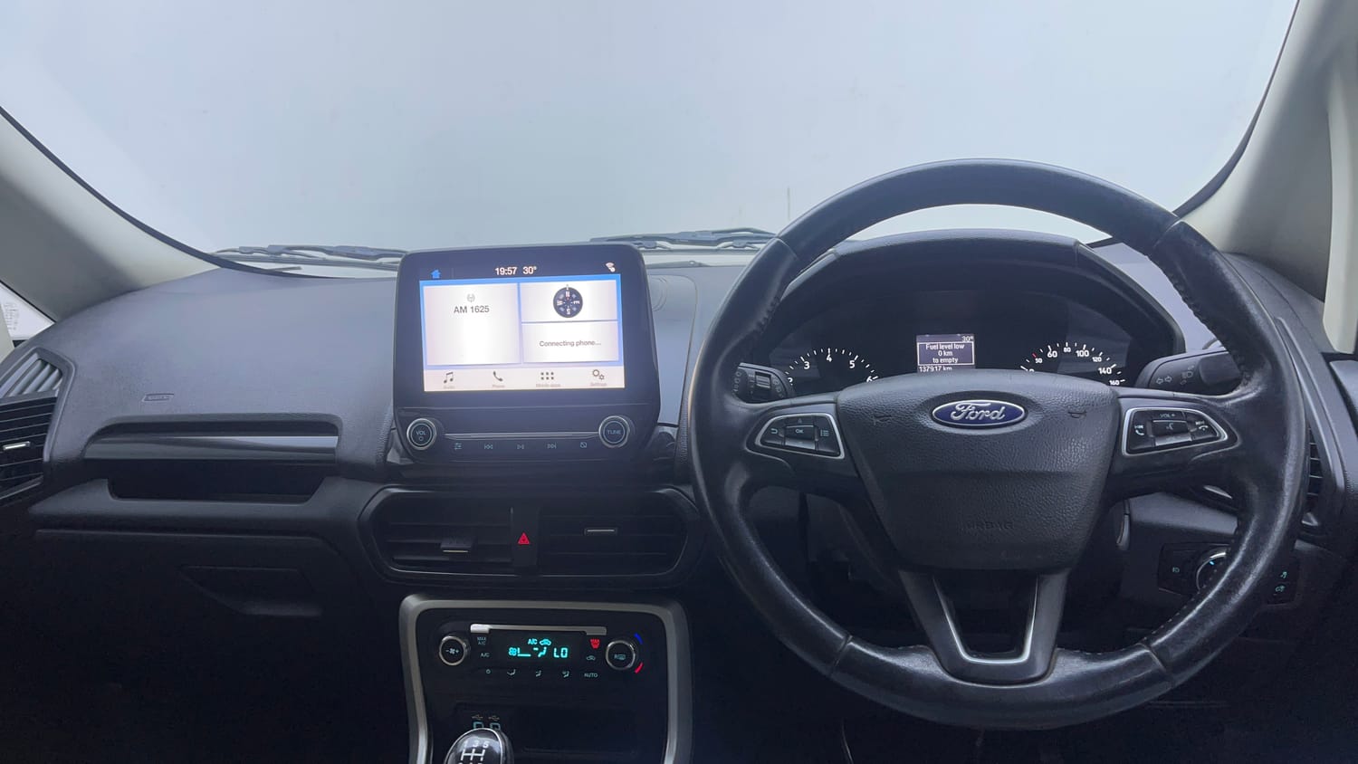 Used 2018 Ford EcoSport Titanium 1.5L Ti-VCT Petrol Manual interior DASHBOARD VIEW