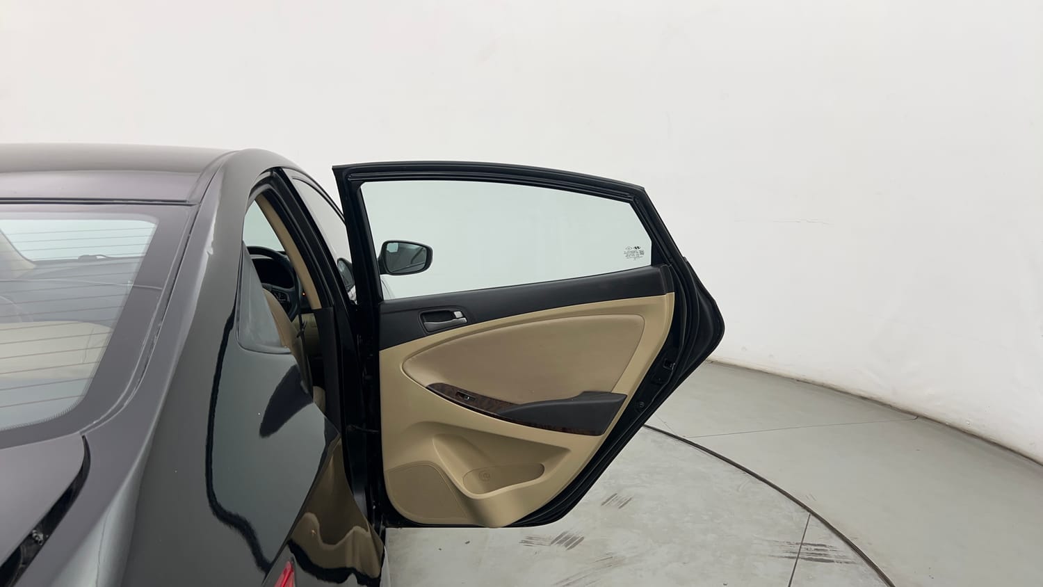 Used 2016 Hyundai Verna 1.6 VTVT S AT Petrol Automatic interior RIGHT REAR DOOR OPEN VIEW