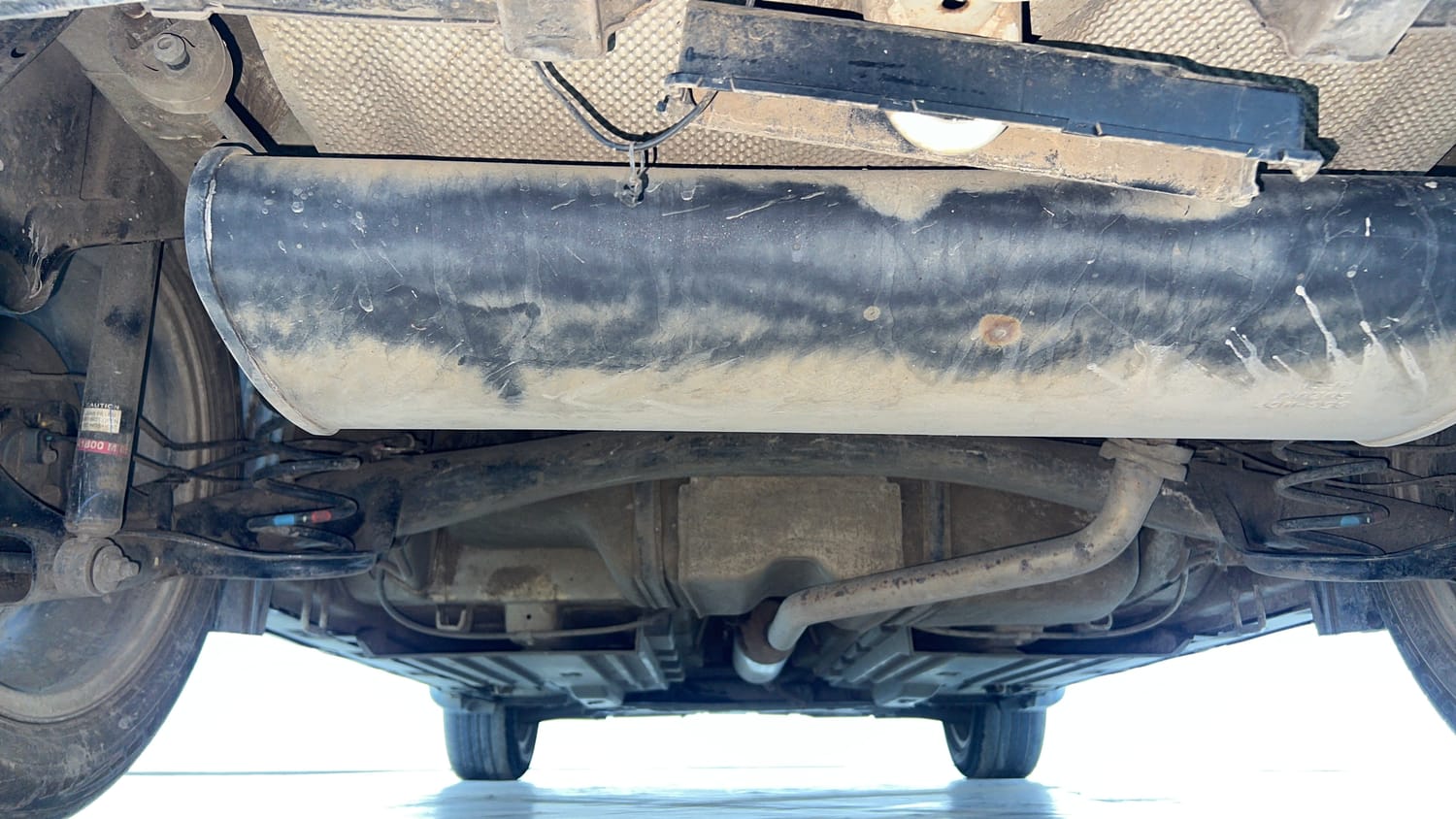 Used 2021 maruti-suzuki Vitara Brezza LXi Petrol Manual extra REAR UNDERBODY VIEW (TAKEN FROM REAR)
