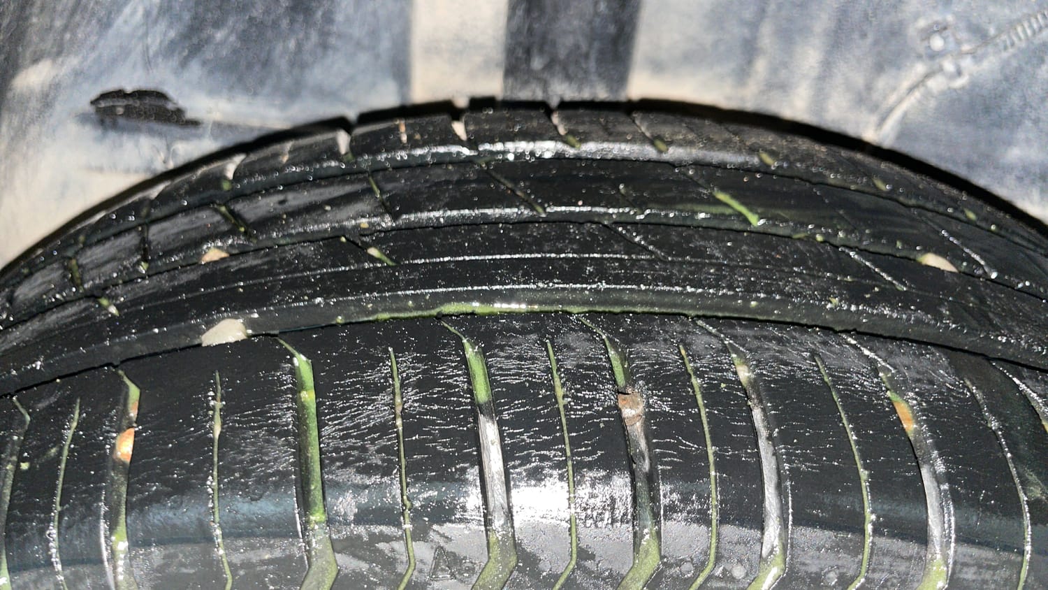Used 2021 Tata Punch Pure MT Petrol Manual tyres RIGHT REAR TYRE TREAD VIEW