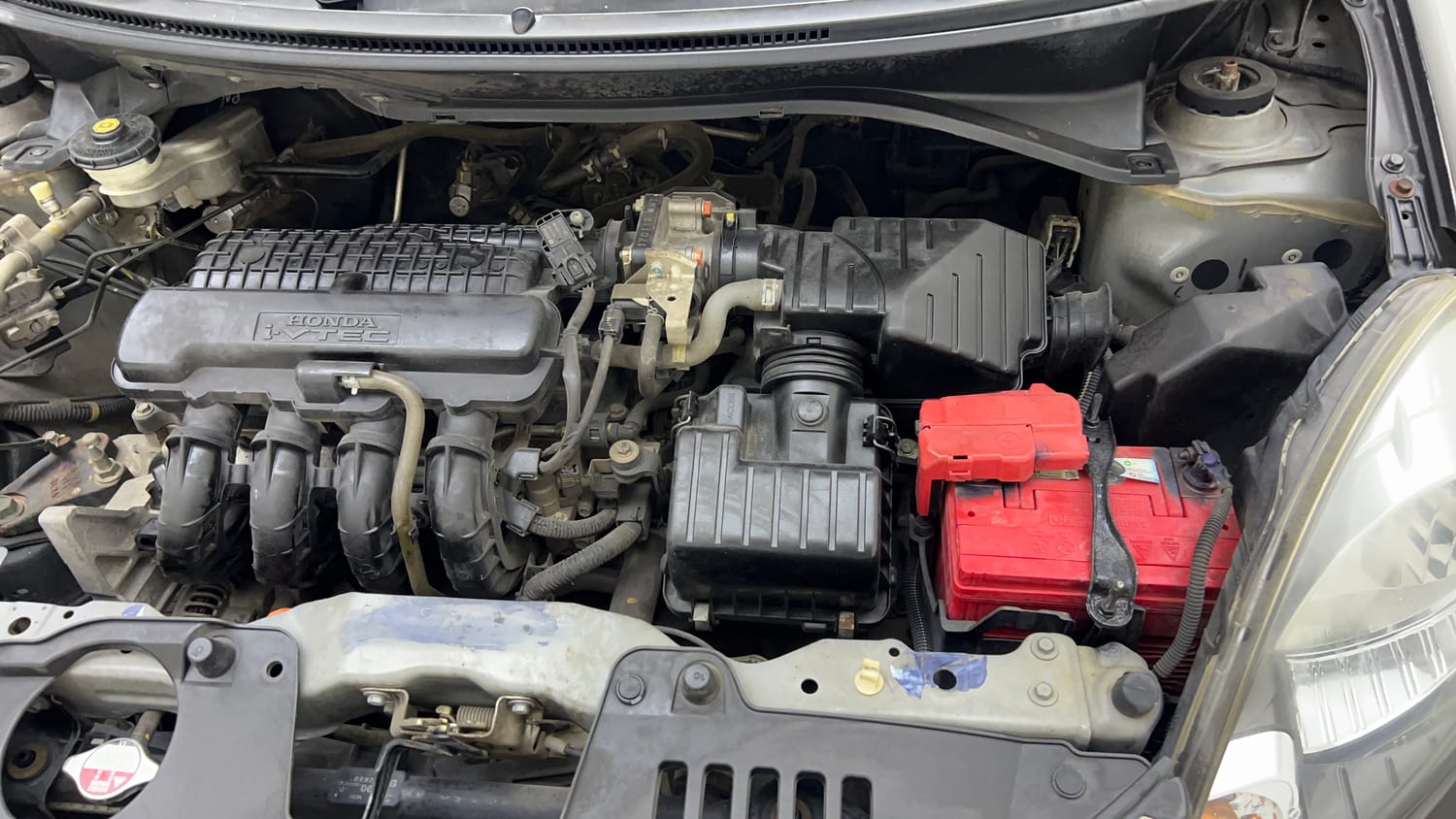 Used 2017 Honda Amaze 1.2 S i-VTEC Petrol Manual engine ENGINE LEFT SIDE VIEW