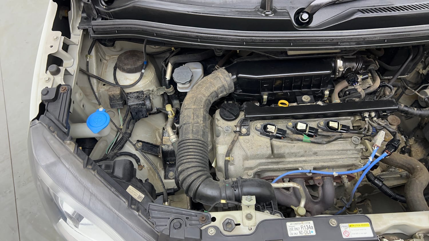 Used 2022 Maruti Suzuki Wagon R 1.0 VXi (O) 1.0 Petrol Manual engine ENGINE RIGHT SIDE VIEW