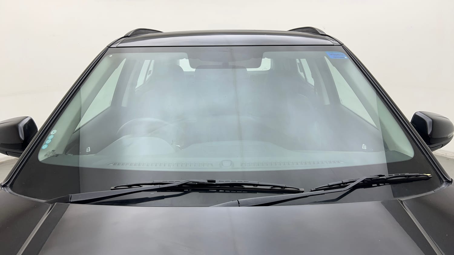 Used 2020 Hyundai Creta SX (O) 1.4 Turbo 7 DCT Petrol Automatic exterior FRONT WINDSHIELD VIEW
