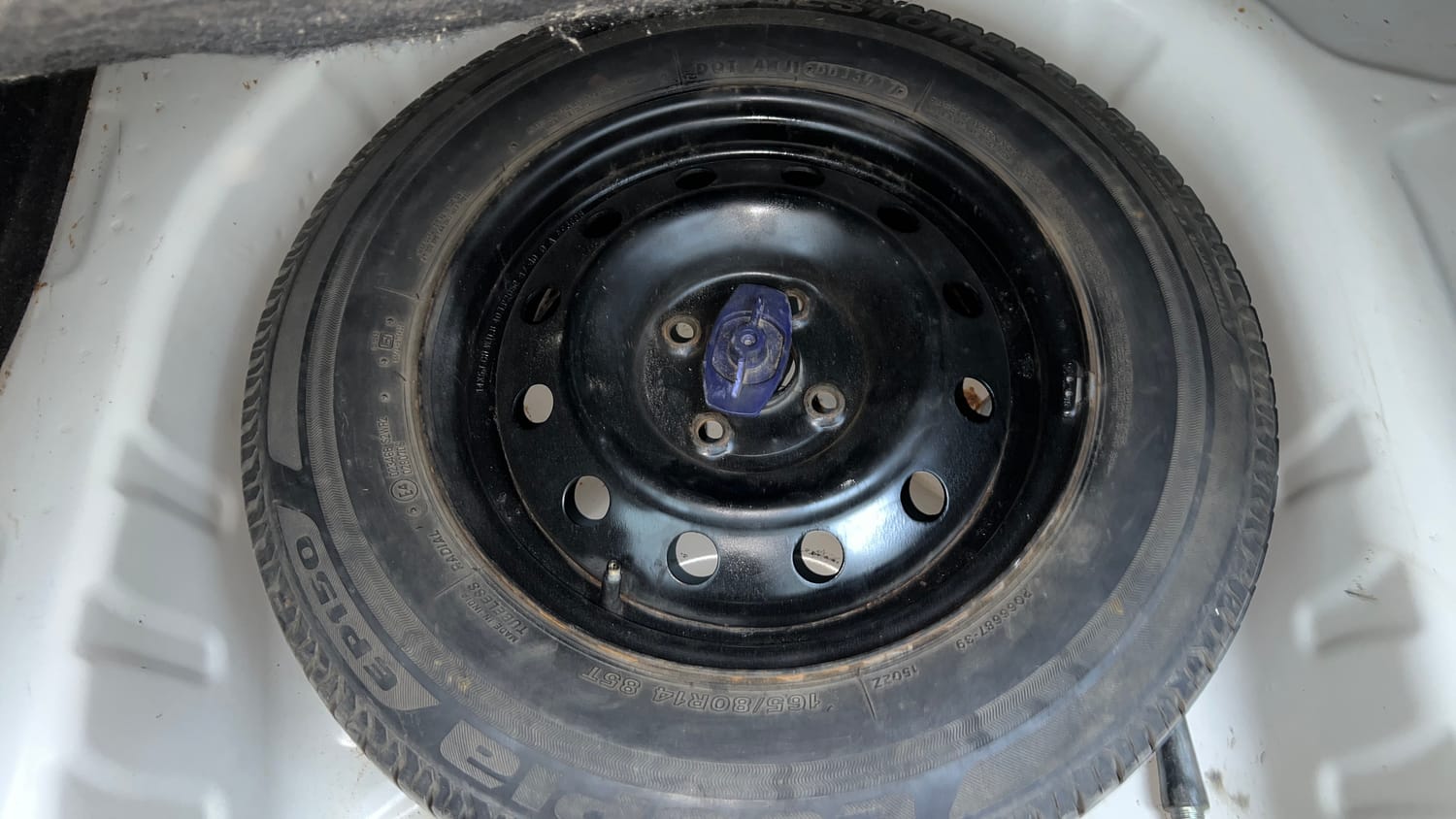 Used 2017 Maruti Suzuki Dzire VXi Petrol Manual tyres SPARE TYRE VIEW