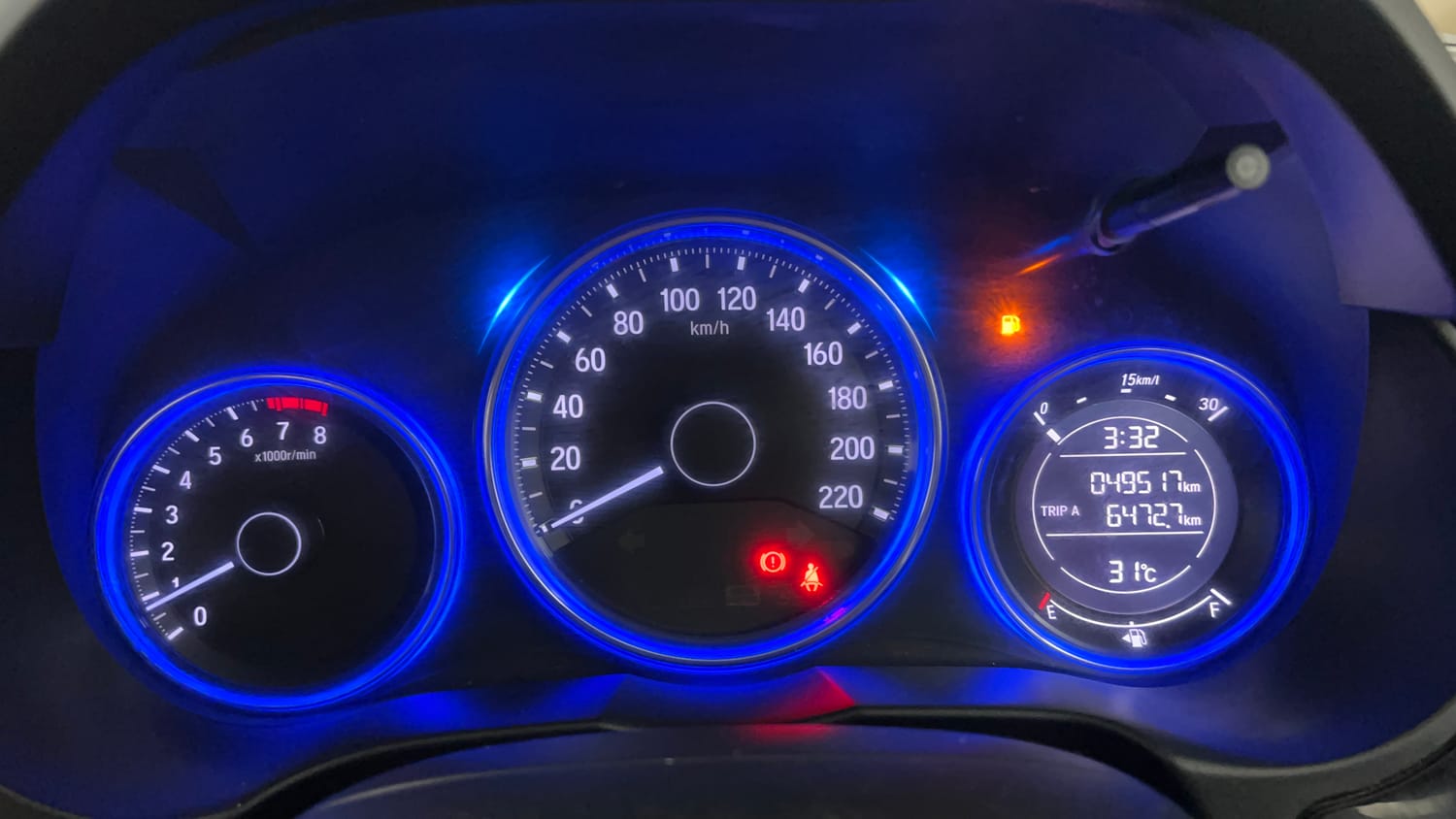 Used 2016 Honda City V Petrol Manual interior CLUSTERMETER VIEW