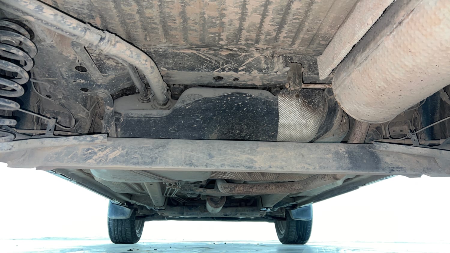Used 2018 Ford EcoSport Titanium + 1.5L Ti-VCT Petrol Manual extra REAR UNDERBODY VIEW (TAKEN FROM REAR)