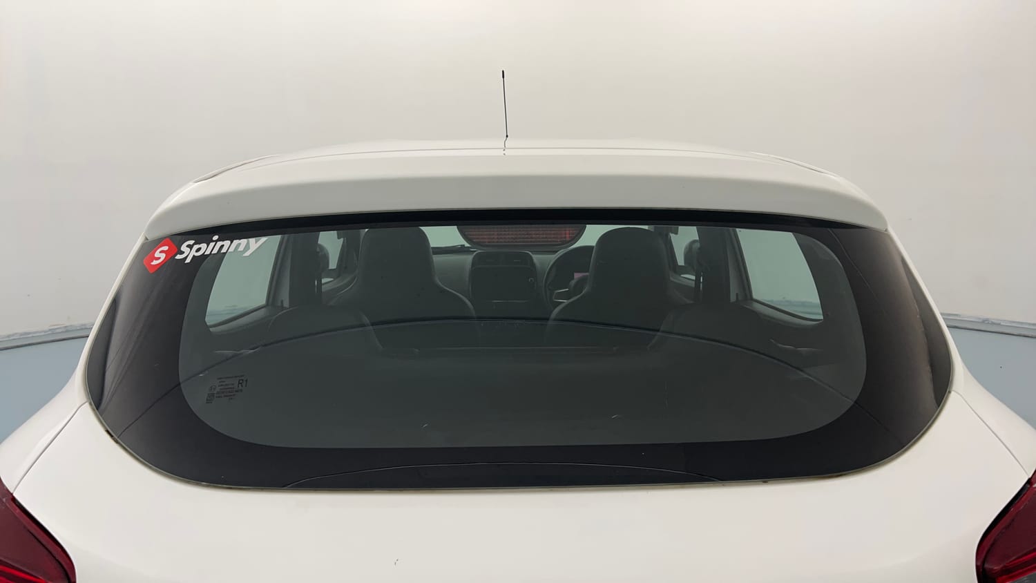 Used 2021 Renault Kwid RXT 1.0 Opt Petrol Manual exterior BACK WINDSHIELD VIEW