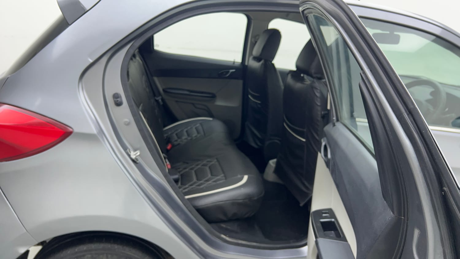 Used 2019 Tata Tiago Revotron XZA Petrol Automatic interior RIGHT SIDE REAR DOOR CABIN VIEW