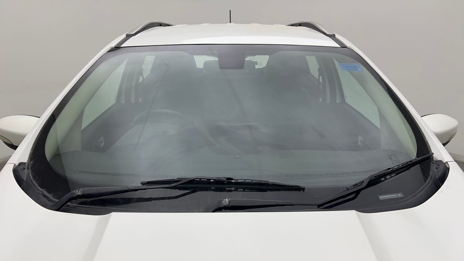 Used 2018 Ford EcoSport Titanium + 1.5L Ti-VCT Petrol Manual exterior FRONT WINDSHIELD VIEW