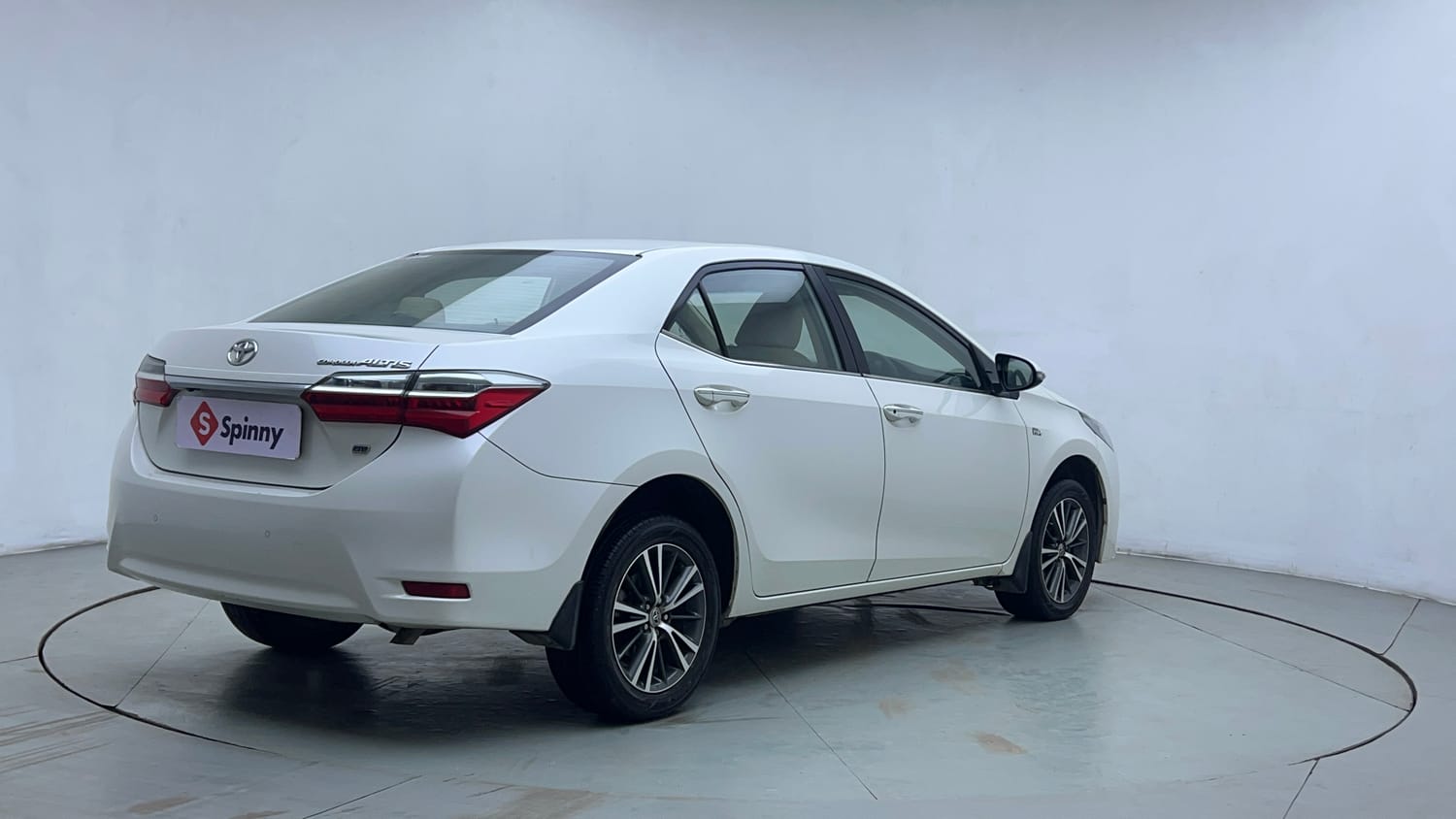Used 2019 Toyota Corolla Altis GL Petrol Petrol Manual exterior RIGHT REAR CORNER VIEW