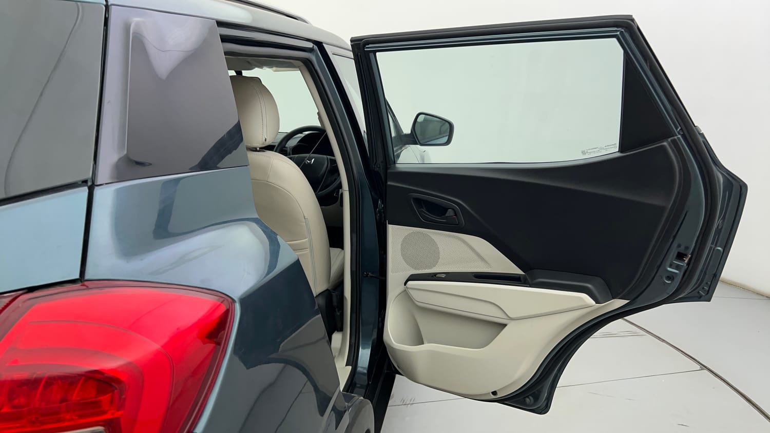 Used 2023 Mahindra XUV 300 W4 1.2 Petrol Petrol Manual interior RIGHT REAR DOOR OPEN VIEW