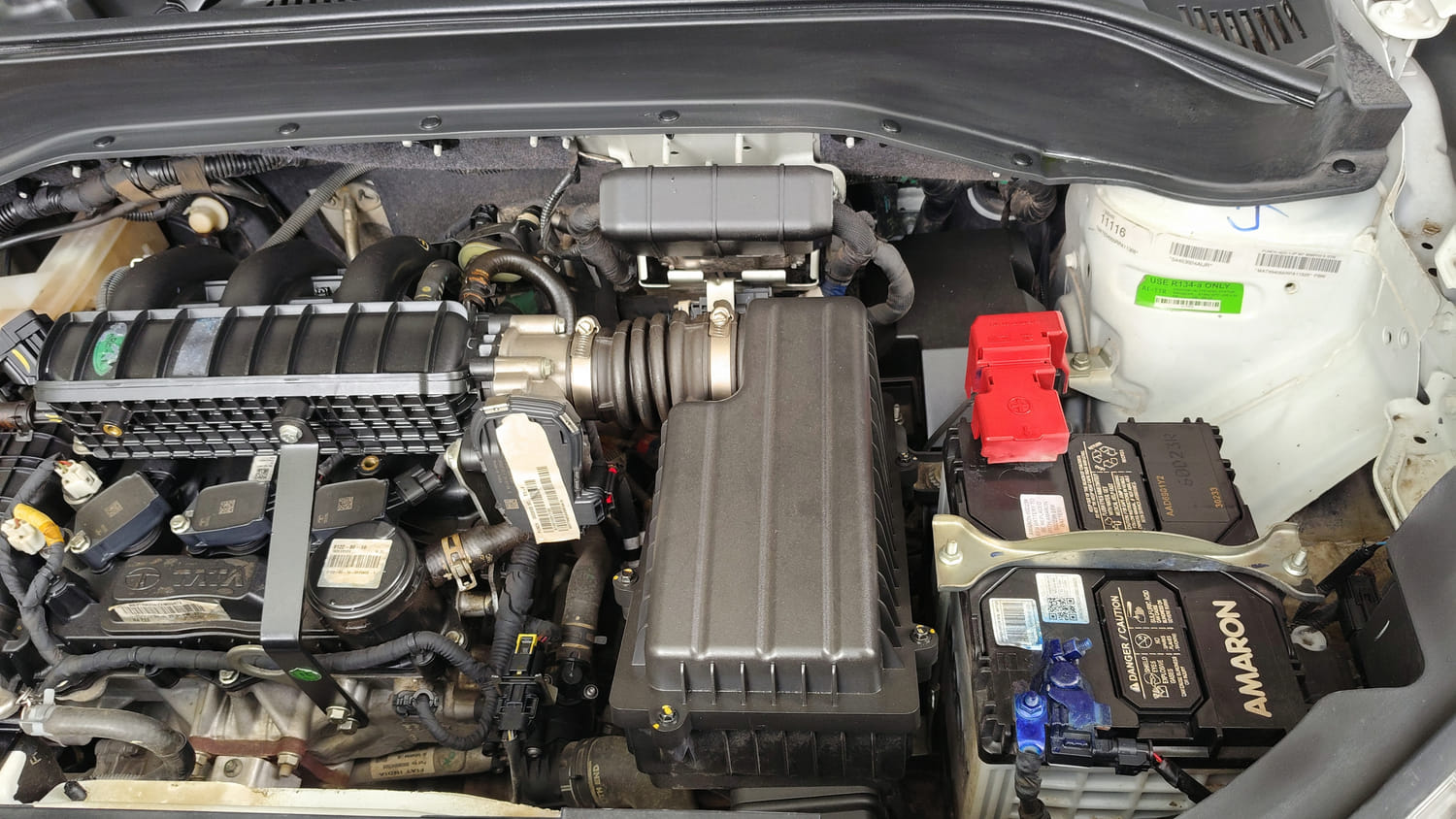 Used 2024 Tata Punch Adventure MT Petrol Manual engine ENGINE LEFT SIDE VIEW
