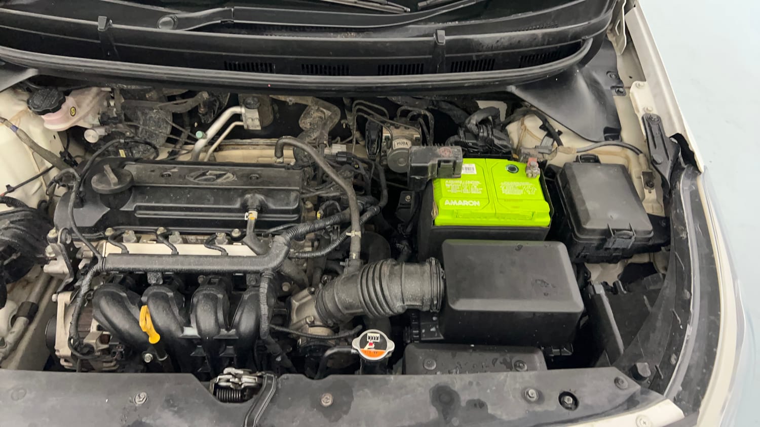 Used 2015 Hyundai Elite i20 Asta 1.2 Petrol Manual engine ENGINE LEFT SIDE VIEW