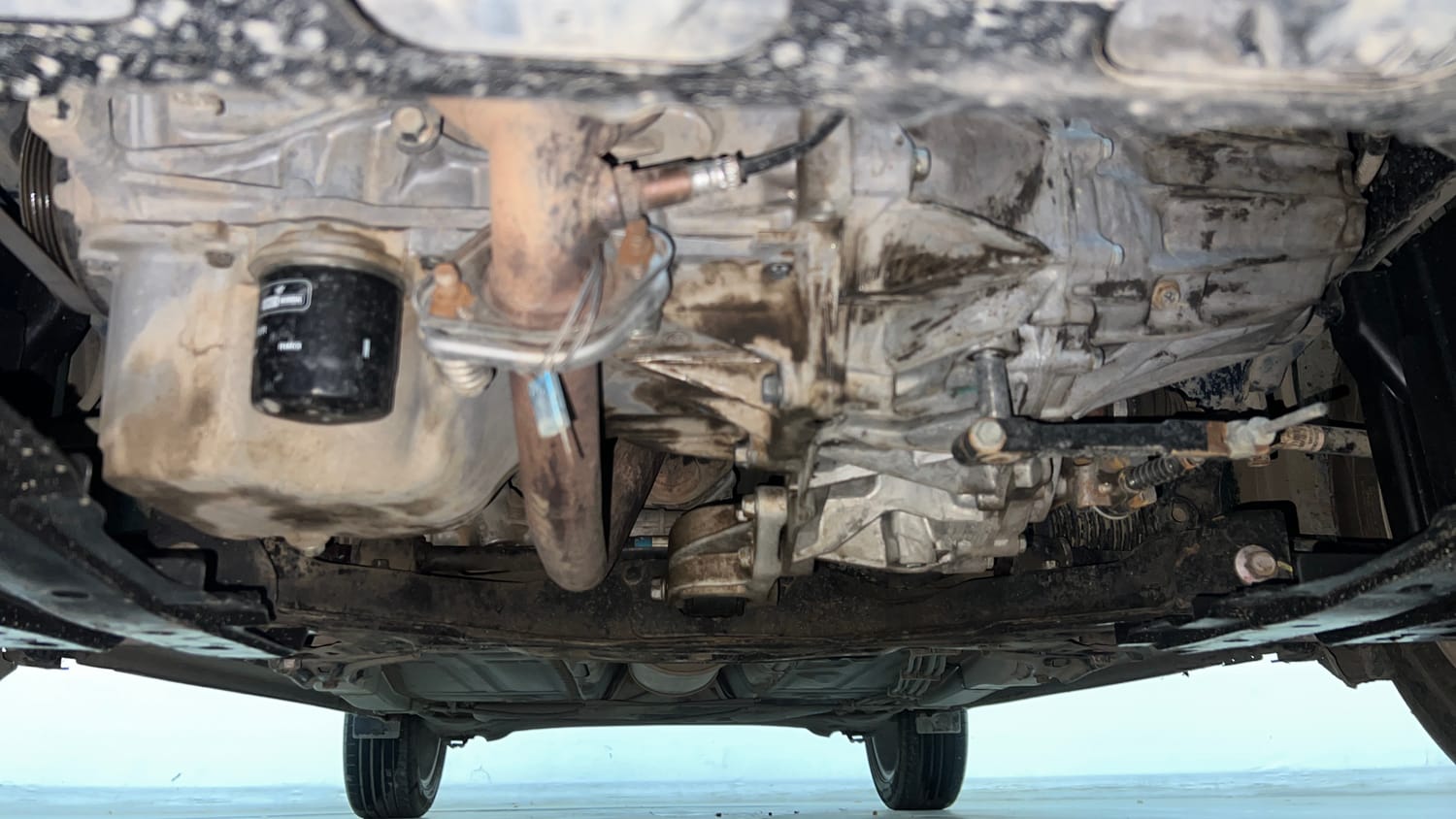 Used 2019 Maruti Suzuki Baleno Zeta Petrol Manual extra FRONT LEFT UNDERBODY VIEW