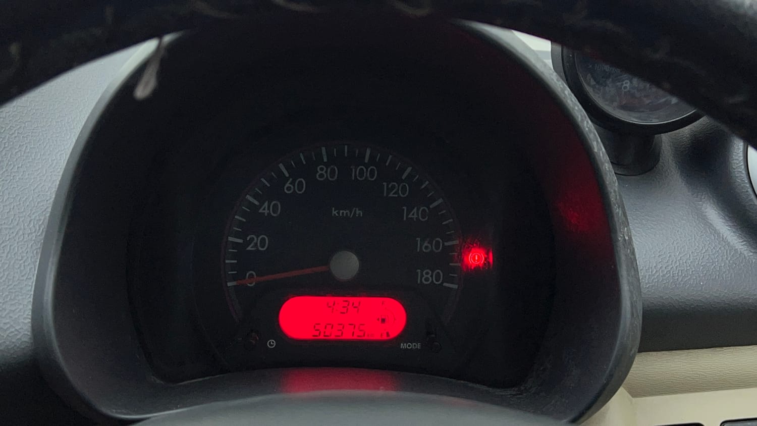Used 2013 Maruti Suzuki A-Star ZXI Petrol Manual interior CLUSTERMETER VIEW