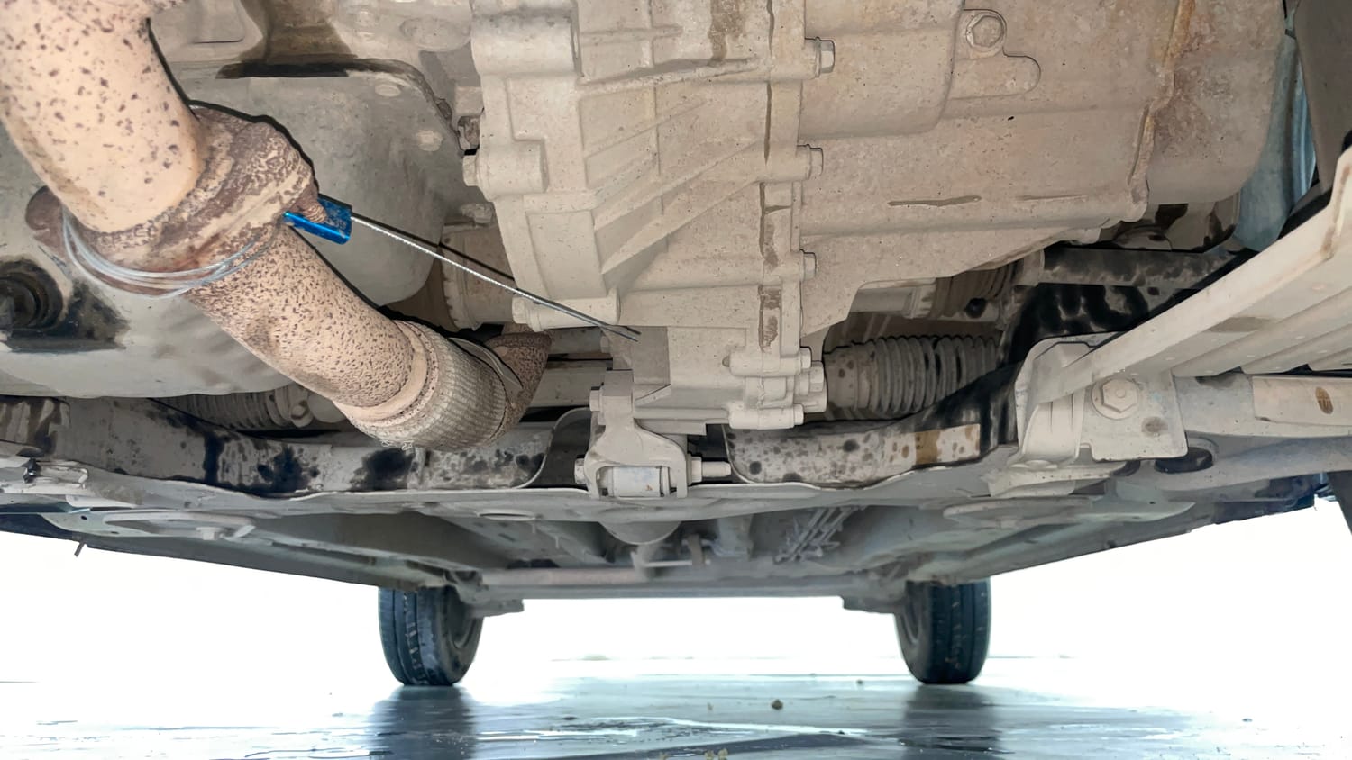 Used 2021 Tata Punch Pure MT Petrol Manual extra FRONT LEFT UNDERBODY VIEW