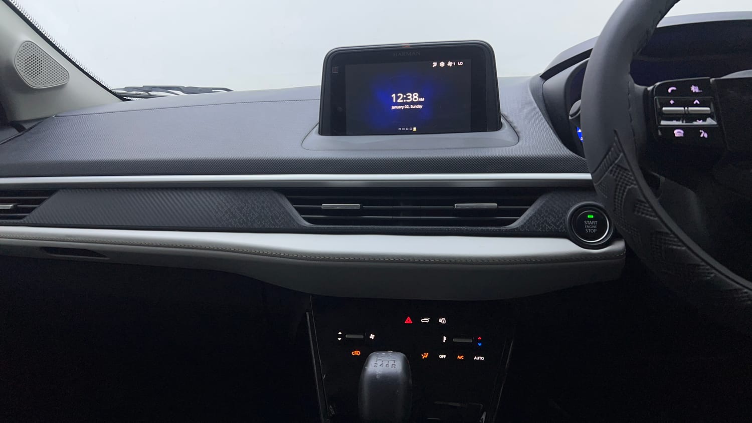 Used 2023 Tata Nexon Creative 1.2 Revotron Petrol 6MT Petrol Manual interior MUSIC SYSTEM & AC CONTROL VIEW