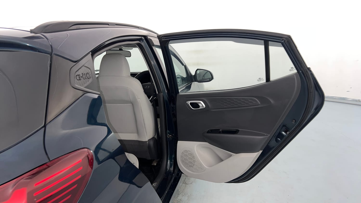 Used 2023 Hyundai Grand i10 Nios Sportz 1.2 Kappa VTVT Petrol Manual interior RIGHT REAR DOOR OPEN VIEW