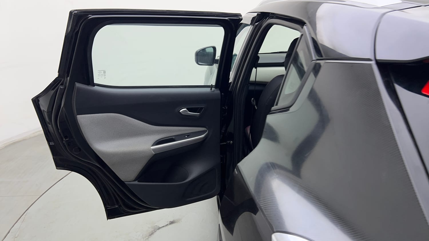 Used 2023 Nissan Magnite XL Petrol+Cng (Outside fitted) Cng Manual interior LEFT REAR DOOR OPEN VIEW